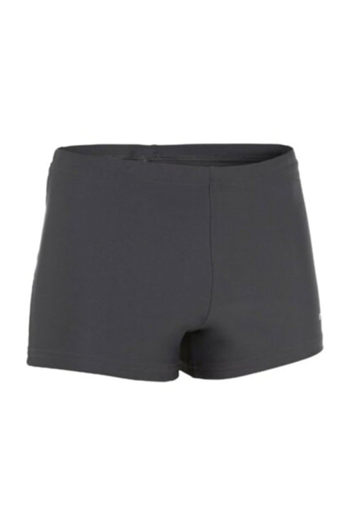 Füme Düz Erkek Çocuk Mayosu