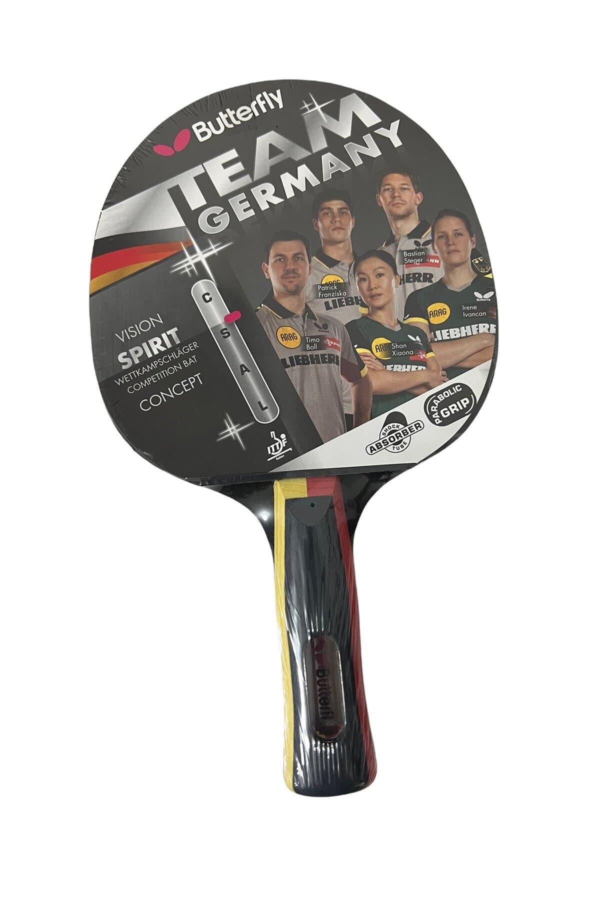Team Germany Spirit Masa Tenisi Raketi